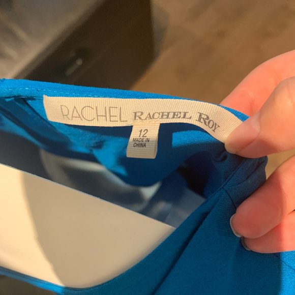 Rachel Roy Peacock Side Drape - Picture 4 of 5